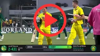 Watch AUS vs SA 3rd ODI Highlights