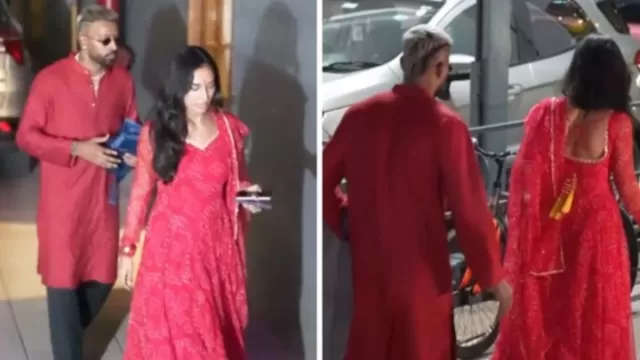 Watch Hardik Pandya and Mahieka Sharma Diwali Viral Video