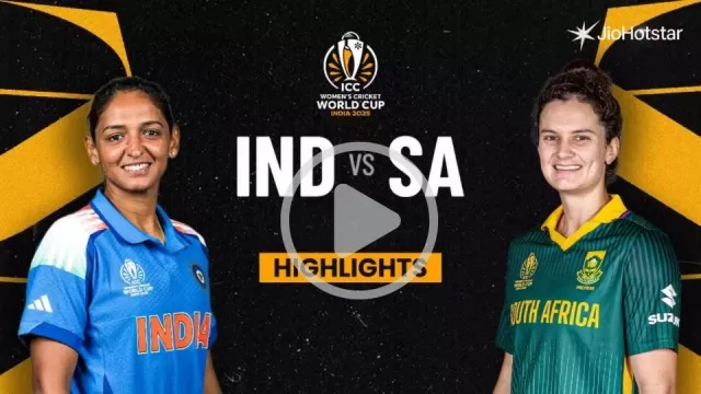 Watch IND-W vs SA-W CWC 2025 Final Highlights: India Beat South Africa by 52 Run