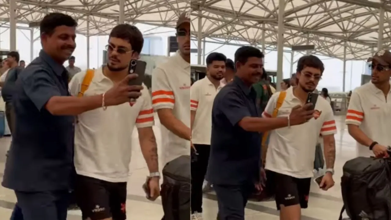 watch ishan kishan airport incident