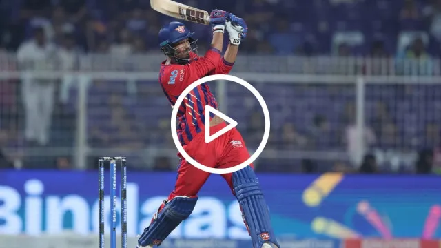 Watch Mukul Choudhary Helicopter Shot: LSG Pull