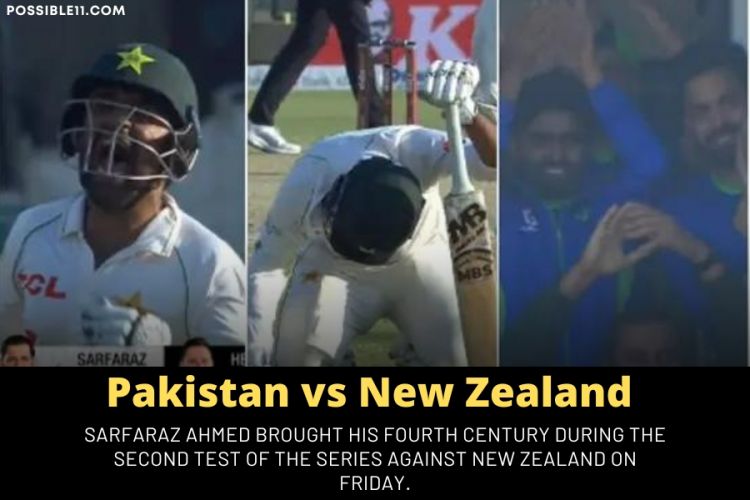 Watch: Sarfaraz Ahmeds tearful century after century against New Zealand.