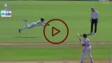 Watch Video: Nitish Reddy takes a catch like Superman