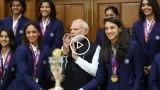 Watch Video: PM Modi Meeting with the Womens Indian Cricket Team