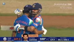 Watch Video: Ruturaj Gaikwad scores Picture