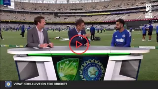 Watch Virat Kohli First Interview Picture