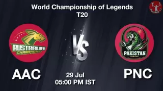 WCL 2025: AAC vs PNC Playing 11