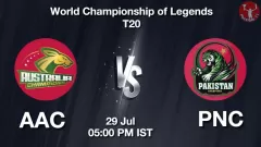 WCL 2025: AAC vs PNC Picture