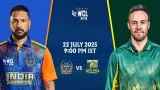 WCL 2025 IND-C vs