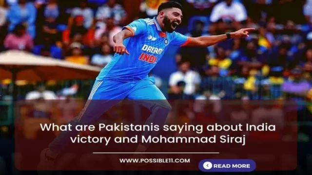 What are Pakistanis saying about India victory