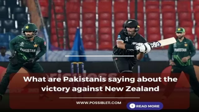 What are Pakistanis saying about the victory