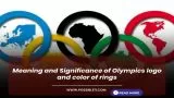 Meaning and Significance of Olympics logo and color of rings