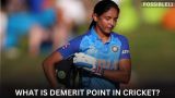 What is Demerit point in cricket? How the Demerit Point System Works