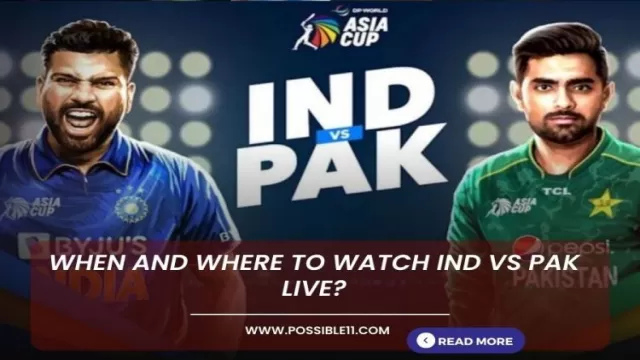 When and where to watch IND vs