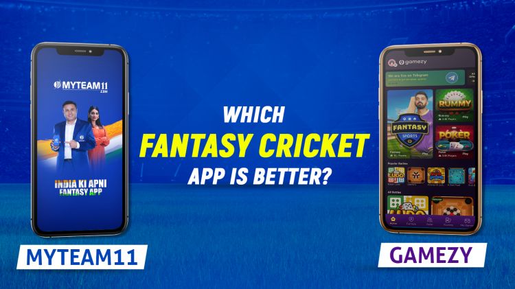 Which fantasy cricket application is better, MyTeam11 or Gamezy?