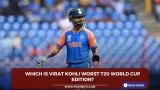 Which is Virat Kohli worst T20 World Cup edition?