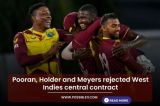 Which West Indies players canceled their central contracts