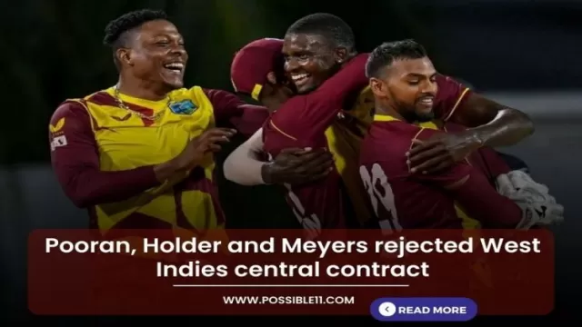 Which West Indies players canceled their central
