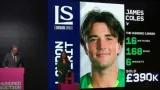 Who is James Coles?, Most expensive player in The Hundred 2026 auction