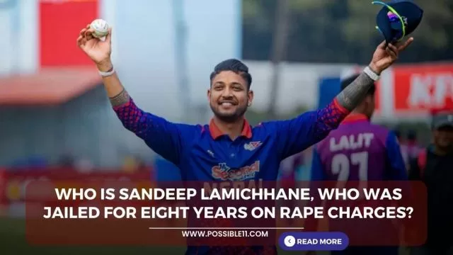 Who is Sandeep Lamichhane, who was jailed