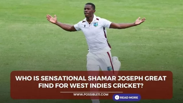 Who is Sensational Shamar joseph great find