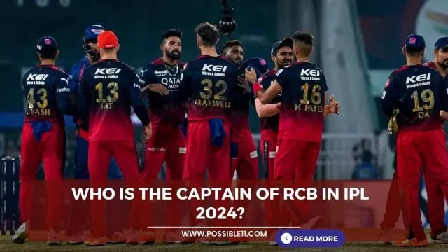 Who is the captain of RCB in