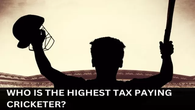 Who is The Highest Tax Paying Cricketer?