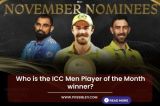 Who is the ICC Men Player of the Month winner?