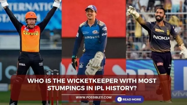 Who is the wicketkeeper with most stumpings