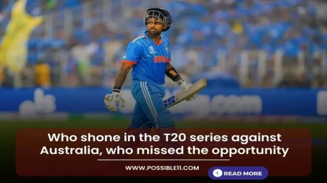 Who shone in the T20 series against