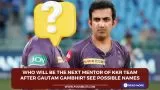 Who will be the next mentor of KKR Team after Gautam Gambhir? See possible names