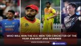 Who will win the ICC Men T20I Cricketer of the Year award? and nominee