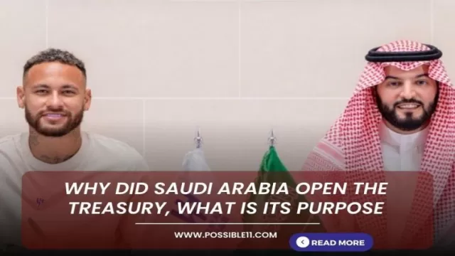 Why did Saudi Arabia open the treasury,