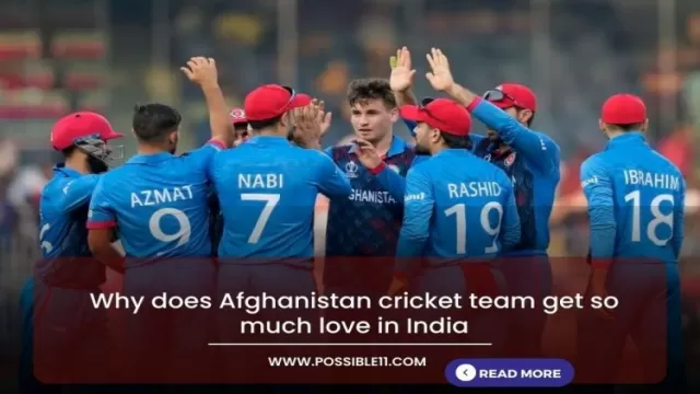 Why does Afghanistan cricket team get so