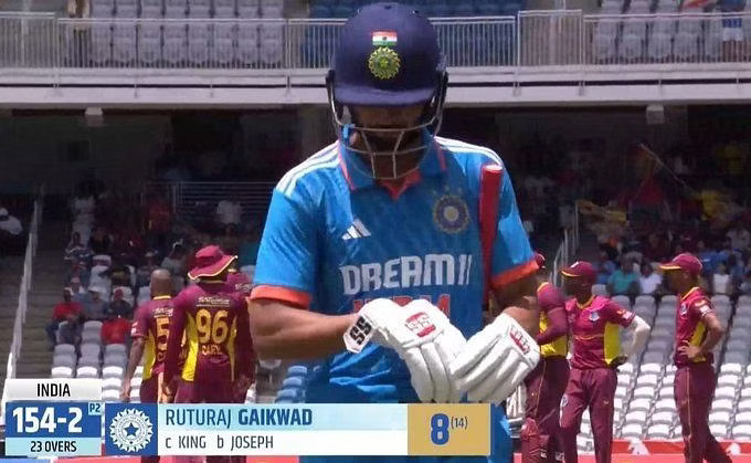 Why fans are Upset with Ruturaj Gaikwad's Performance in ODI?