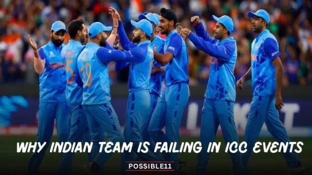 Why Indian team is failing in ICC