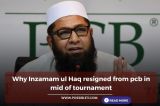 Why Inzamam ul Haq resigned from pcb in mid of tournament