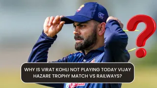 Why is Virat Kohli Not Playing Today Vijay Hazare Trophy Match vs Railways?