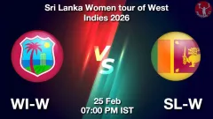 WI-W vs SL-W 3rd ODI, Picture