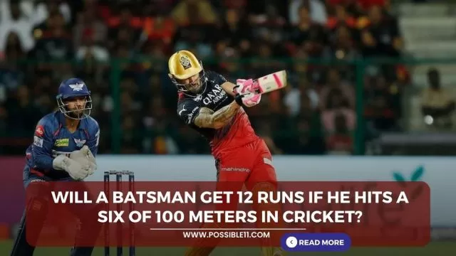 Will a batsman get 12 runs if