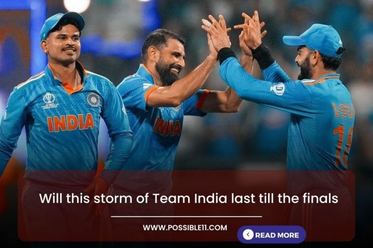 Will this storm of Team India last till the finals