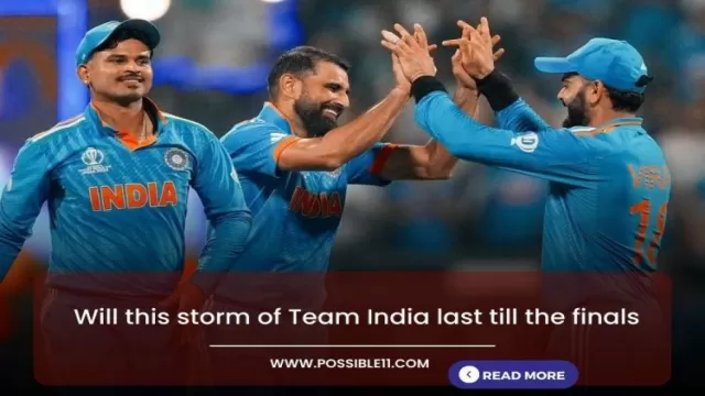 Will this storm of Team India last
