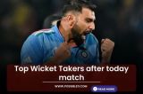 World Cup 2023 Most Wickets: Top Wicket Takers after today match