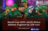 World Cup 2023: South Africa defeats England by 229 runs