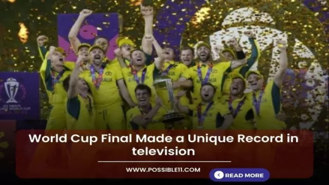 World Cup Final Made a Unique Record