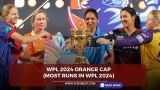WPL 2024 Orange Cap (Most Runs in WPL 2024)