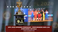 WPL 2025 Opening Ceremony : Picture