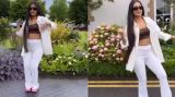 Yuzvendra Chahal wife Dhanshree dances on the streets of Ireland Video