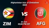 ZIM vs AFG 2nd