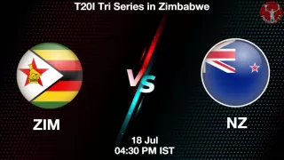 ZIM vs NZ 3rd T20I: Playing 11